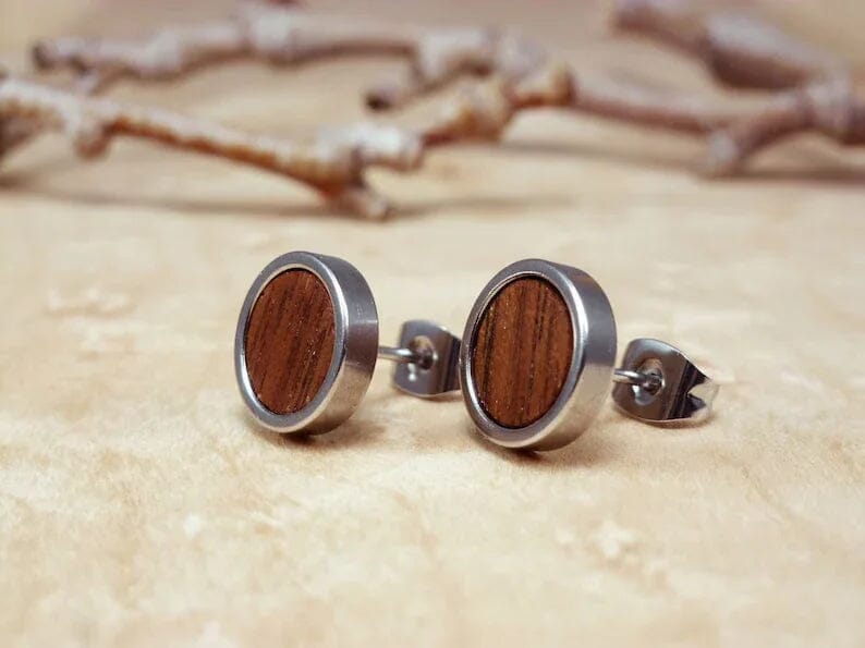 Silver Men's Stud