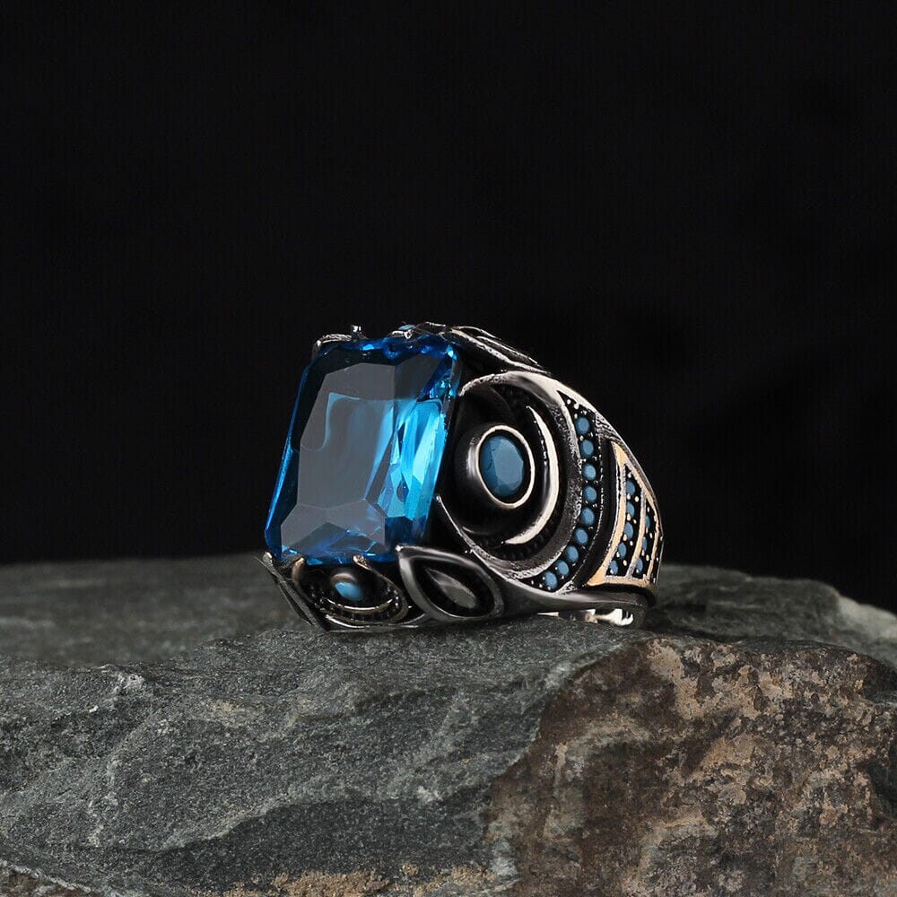 Sultan’s Shield Silver Ring for Men's Sultan’s Shield Silver Ring for Men's zamzaria 