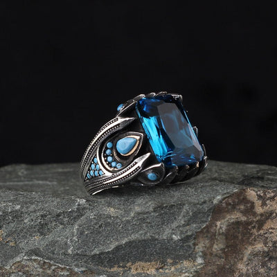 Sultan’s Shield Silver Ring for Men's Sultan’s Shield Silver Ring for Men's zamzaria 