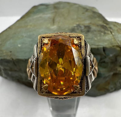 Tugra Silver Ring For Men's Tugra Silver Ring For Men's zamzaria 