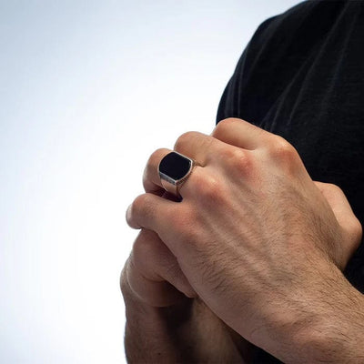 Zarif Silver Ring For Men's Zarif Silver Ring For Men's zamzaria 