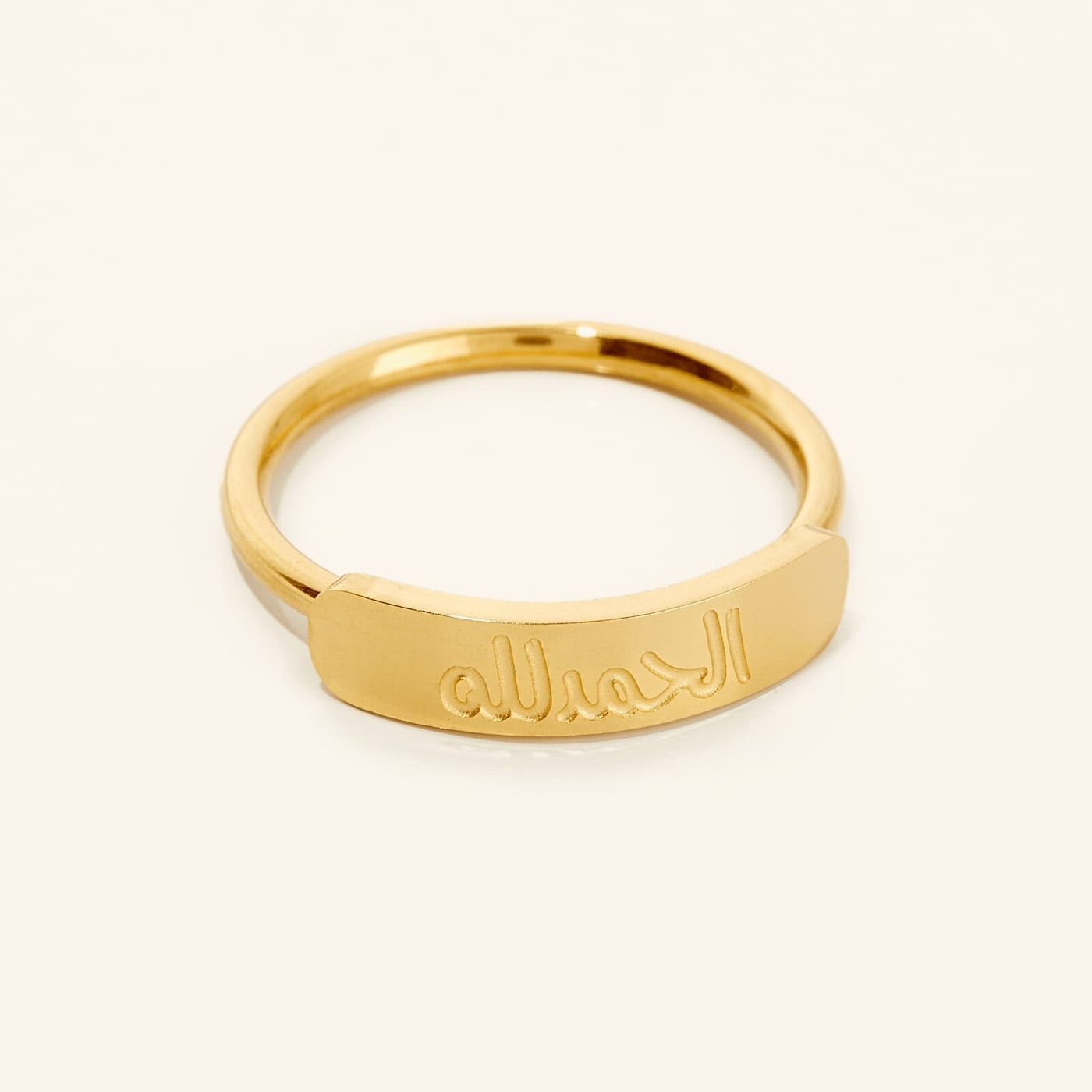 Islamic Gold Ring for Men & Women Islamic Gold Ring for Men & Women zamzaria 