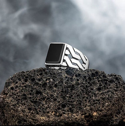 Handcrafted Silver RIng For Men's Handcrafted Silver RIng For Men's zamzaria 