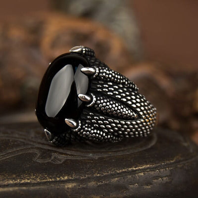 Tiger Gaze Silver Ring For Men's Tiger Gaze Silver Ring For Men's zamzaria 