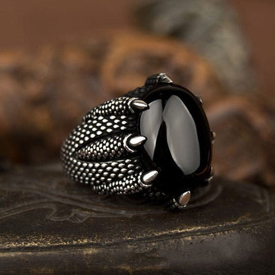 Tiger Gaze Silver Ring For Men's Tiger Gaze Silver Ring For Men's zamzaria 