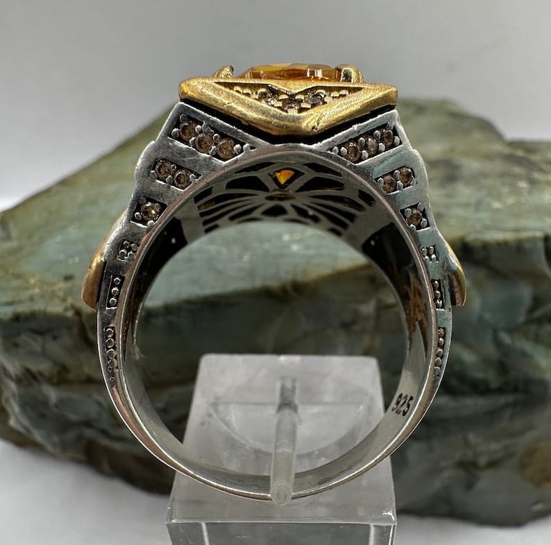 Tugra Silver Ring For Men's Tugra Silver Ring For Men's zamzaria 