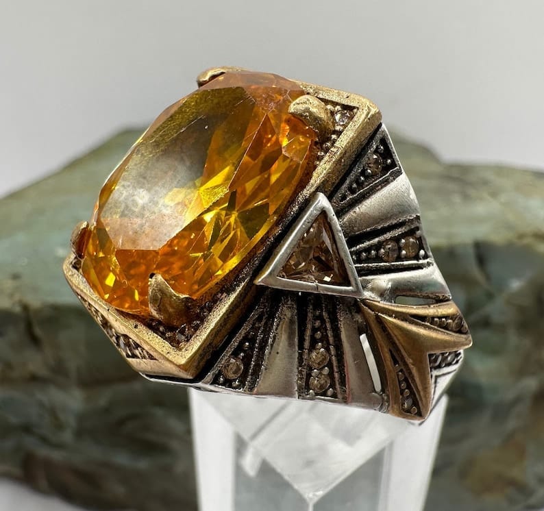 Tugra Silver Ring For Men's Tugra Silver Ring For Men's zamzaria 