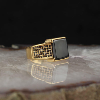 Turkish Style Silver Ring For Men's