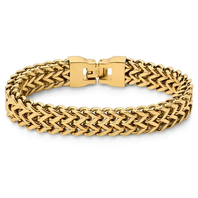 Silver Foxtail Chain Bracelet Silver Foxtail Chain Bracelet zamzaria Gold Imitation jewelry 