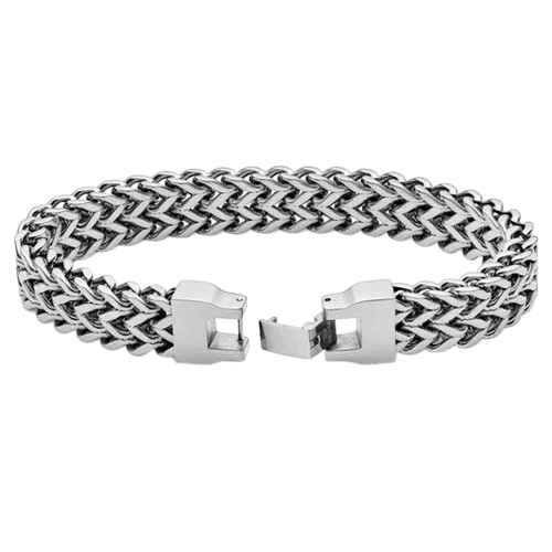 Silver Foxtail Chain Bracelet Silver Foxtail Chain Bracelet zamzaria 