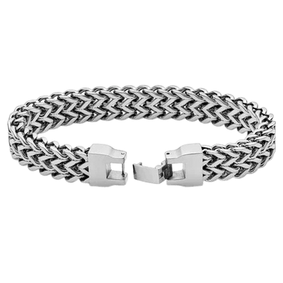 Silver Foxtail Chain Bracelet Silver Foxtail Chain Bracelet zamzaria 