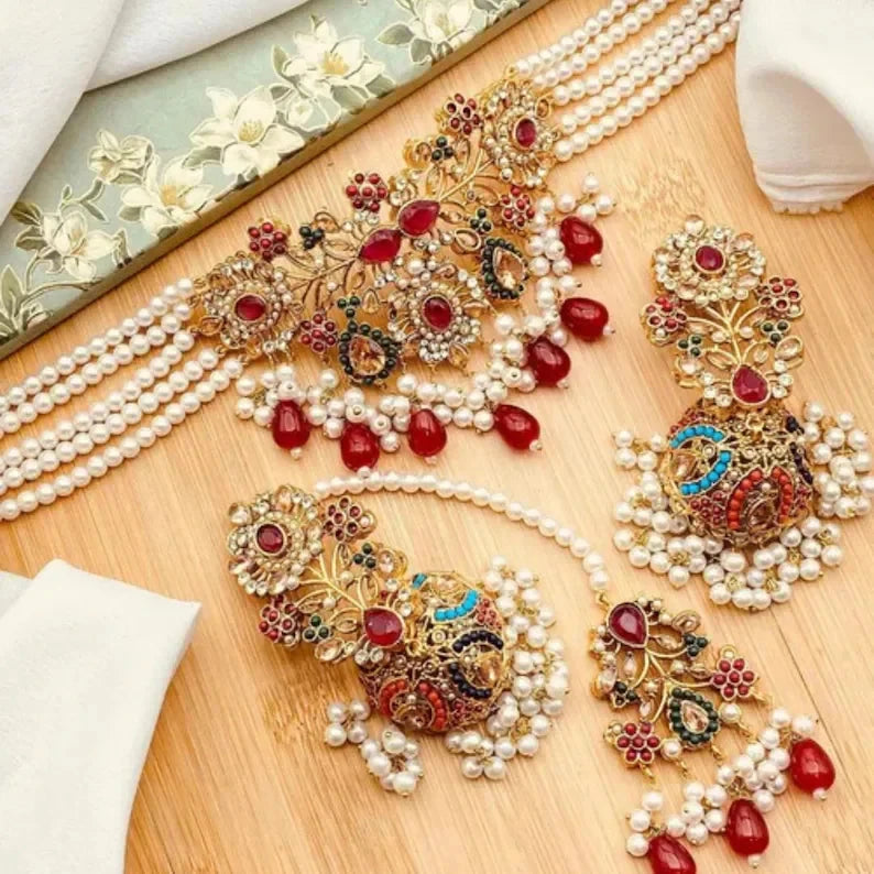 Authentic Bridal Jewelry Set Authentic Bridal Jewelry Set zamzaria 