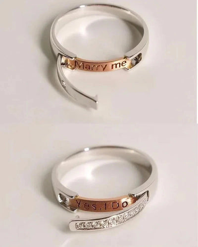Custom Name Couple Nikah Rings Custom Name Couple Nikah Rings zamzaria Silver Custom text for him 18